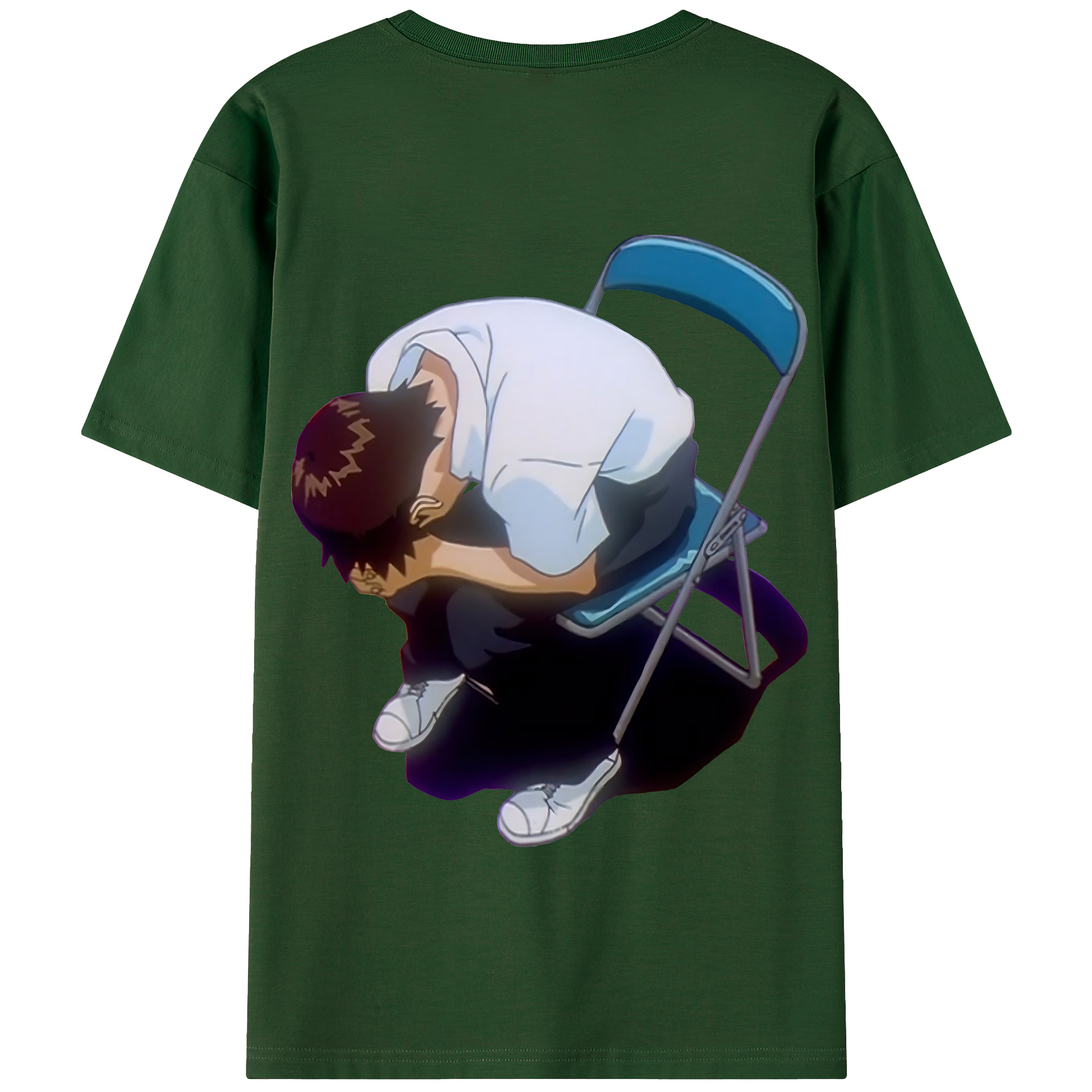 （画像用） EVA 新世紀エヴァンゲリオン 綿100％半袖Tシャツ（背面プリント）